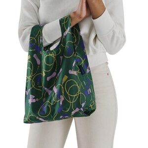 BAGGU NWT Green Tassel Baby Reusable Bag